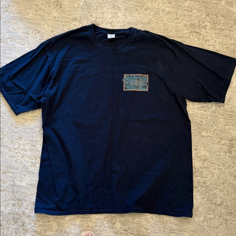 Navy Blue Graphic T-Shirt